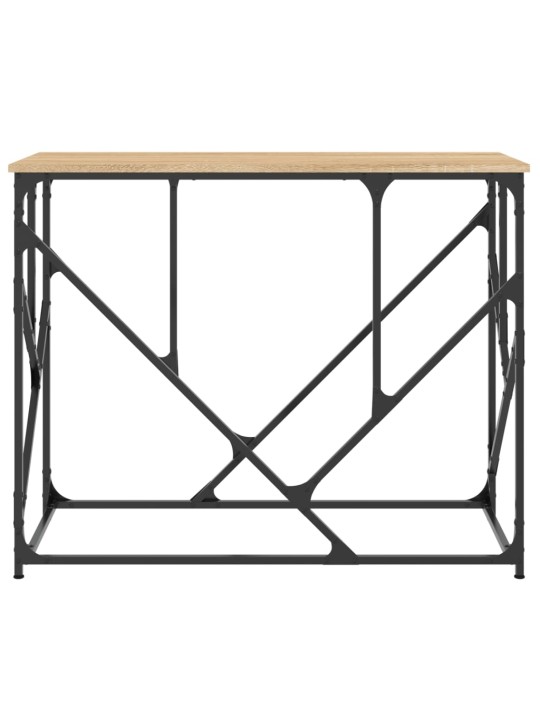 Konsolinis staliukas, ąžuolo, 100x40x80cm, apdirbta mediena
