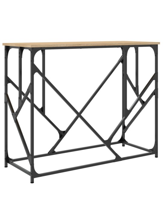 Konsolinis staliukas, ąžuolo, 100x40x80cm, apdirbta mediena