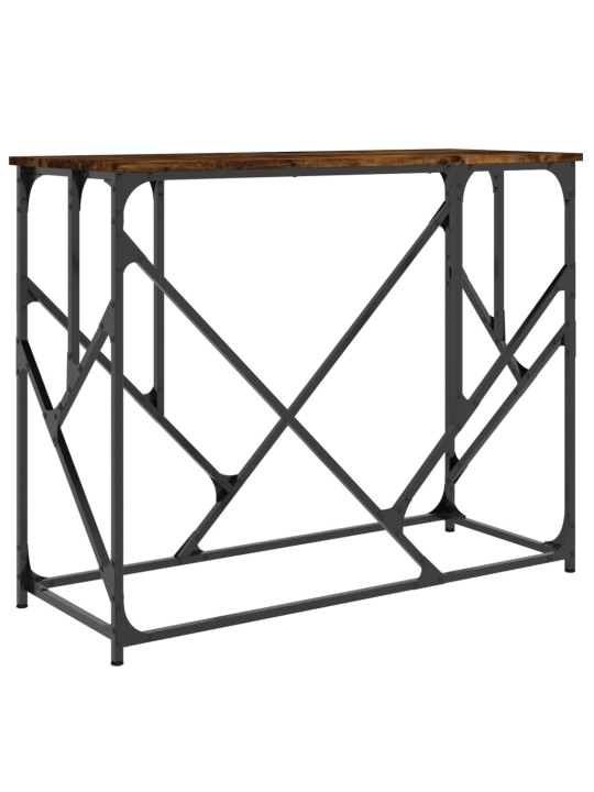 Konsolinis staliukas, dūminio ąžuolo, 100x40x80cm, mediena