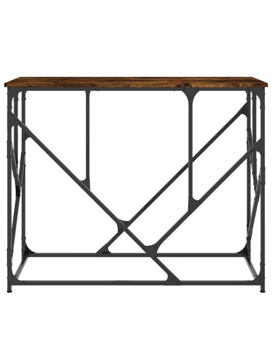 Konsolinis staliukas, dūminio ąžuolo, 100x40x80cm, mediena