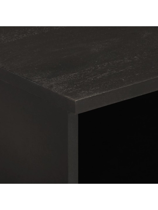 Televizoriaus spintelė, juoda, 100x33x46cm, mango masyvas