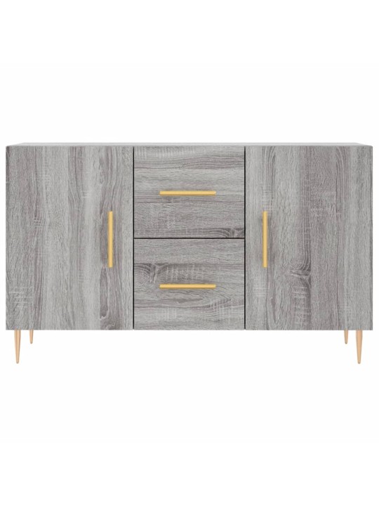 Šoninė spintelė, pilka ąžuolo, 100x36x60cm, apdirbta mediena