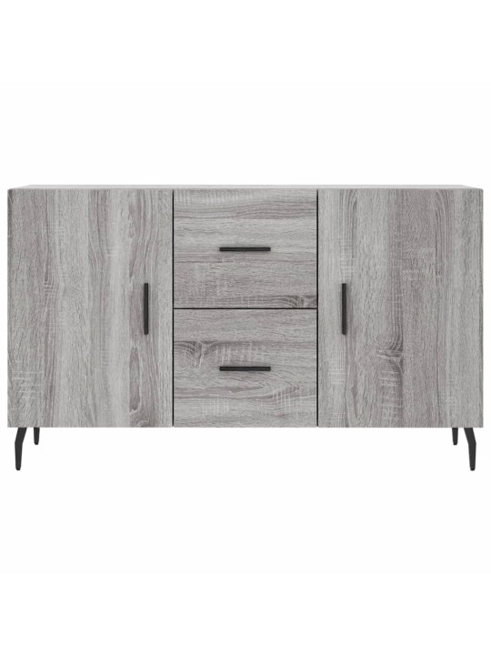 Šoninė spintelė, pilka ąžuolo, 100x36x60cm, apdirbta mediena