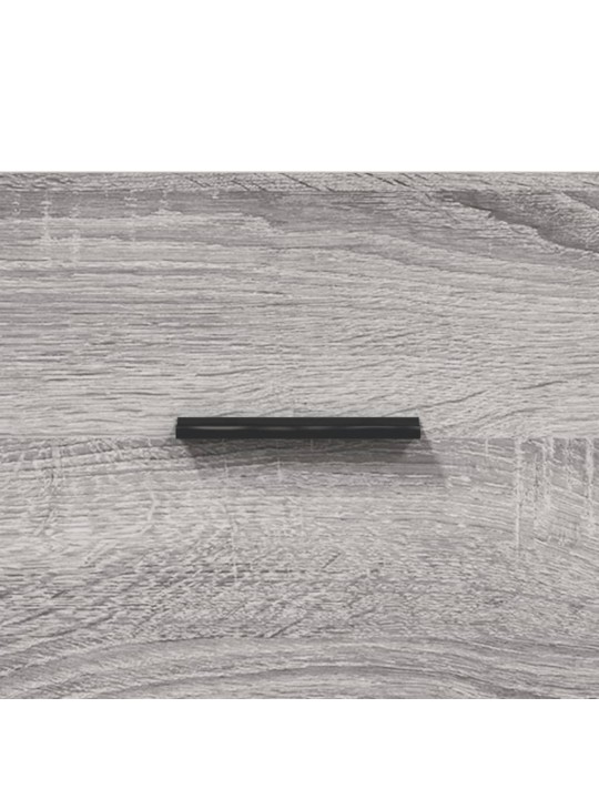 Šoninė spintelė, pilka ąžuolo, 100x36x60cm, apdirbta mediena