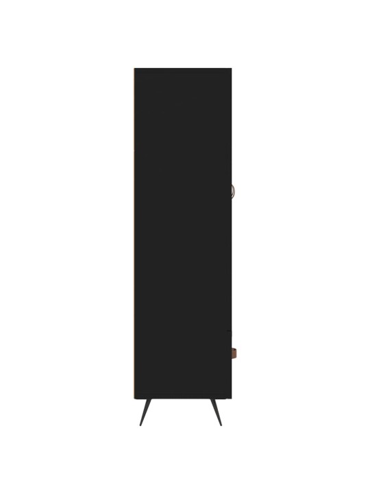 Komoda, juodos spalvos, 69,5x31x115cm, apdirbta mediena