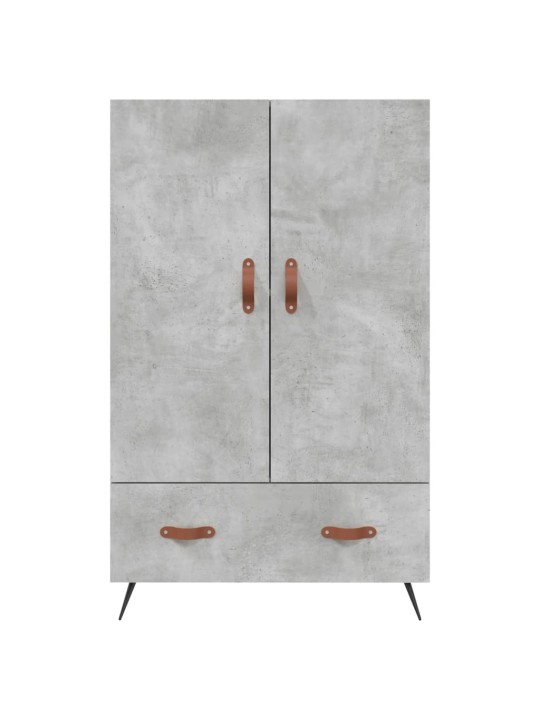 Komoda, betono pilkos spalvos, 69,5x31x115cm, apdirbta mediena