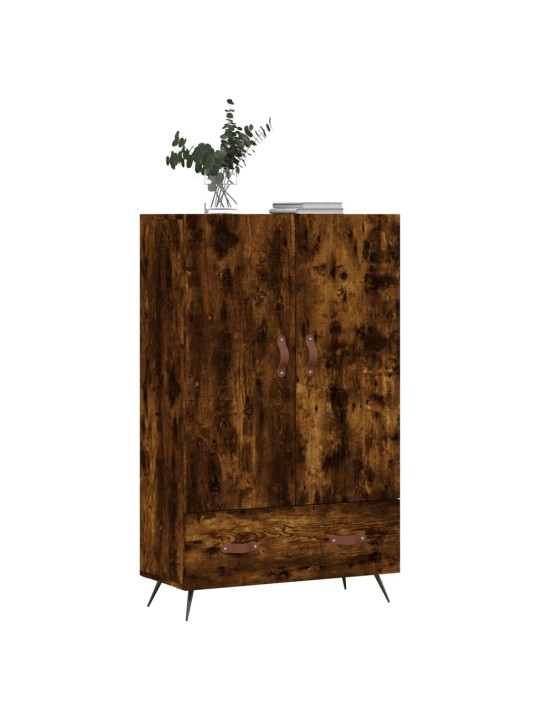 Komoda, dūminio ąžuolo spalvos, 69,5x31x115cm, apdirbta mediena