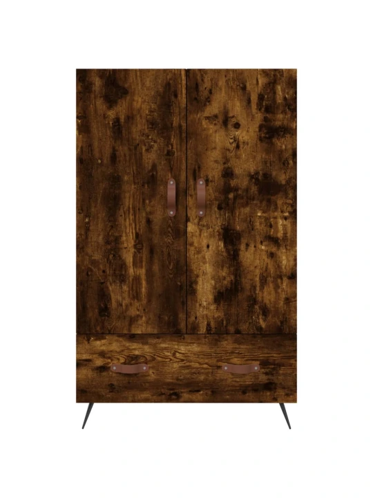 Komoda, dūminio ąžuolo spalvos, 69,5x31x115cm, apdirbta mediena