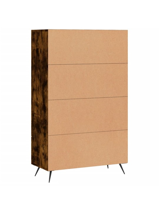 Komoda, dūminio ąžuolo spalvos, 69,5x31x115cm, apdirbta mediena