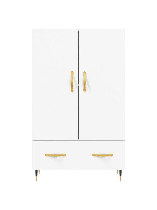 Komoda, baltos spalvos, 69,5x31x115cm, apdirbta mediena