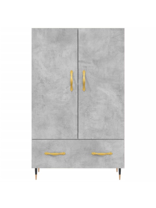 Komoda, betono pilkos spalvos, 69,5x31x115cm, apdirbta mediena