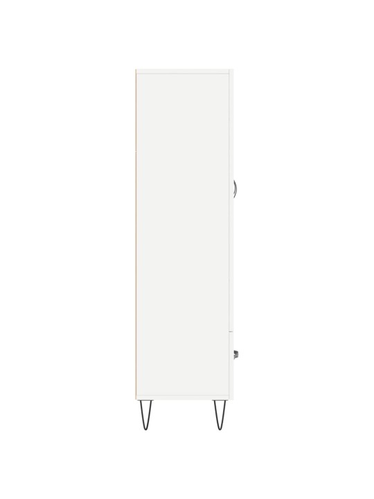 Komoda, baltos spalvos, 69,5x31x115cm, apdirbta mediena