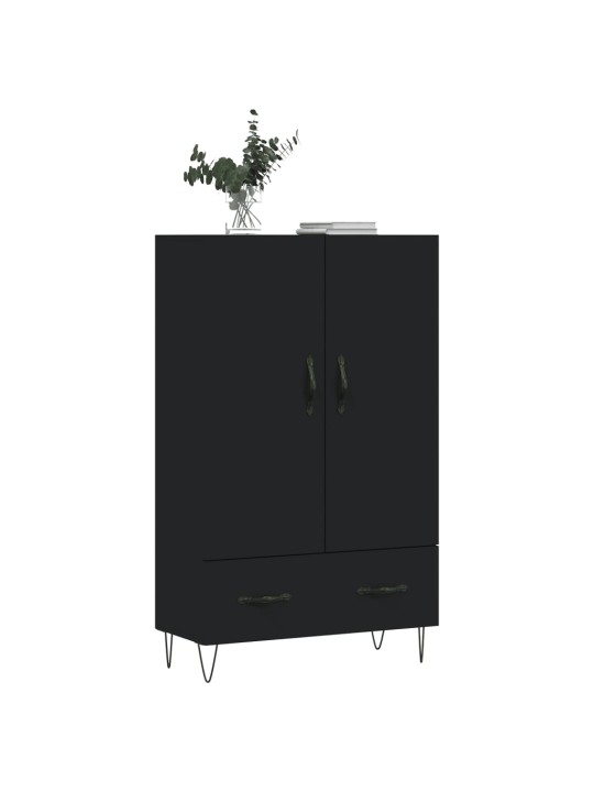 Komoda, juodos spalvos, 69,5x31x115cm, apdirbta mediena