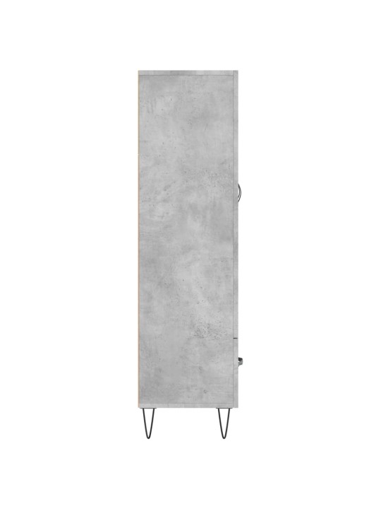 Komoda, betono pilkos spalvos, 69,5x31x115cm, apdirbta mediena