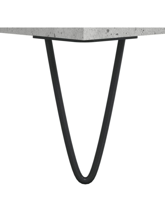 Komoda, betono pilkos spalvos, 69,5x31x115cm, apdirbta mediena