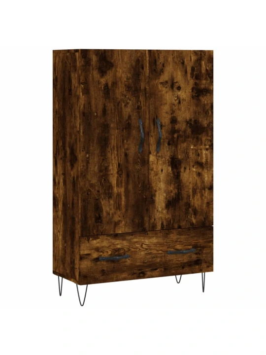 Komoda, dūminio ąžuolo spalvos, 69,5x31x115cm, apdirbta mediena