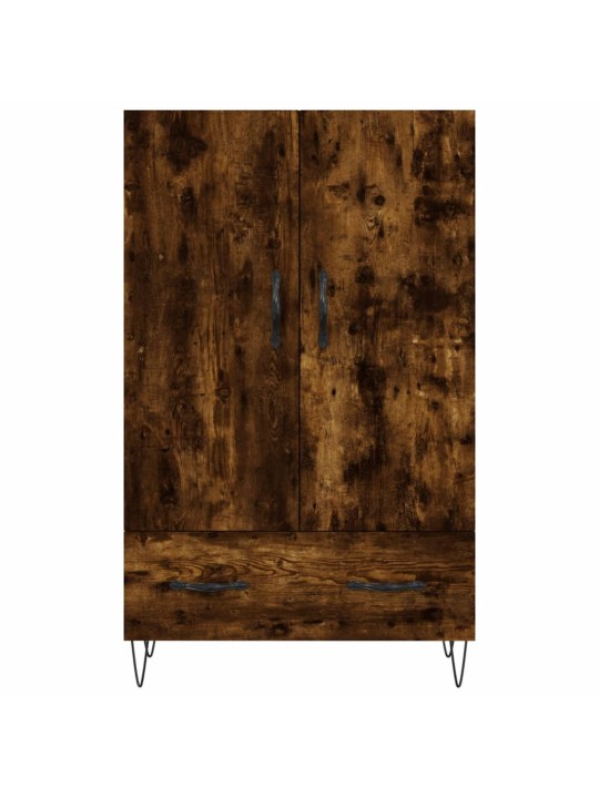 Komoda, dūminio ąžuolo spalvos, 69,5x31x115cm, apdirbta mediena