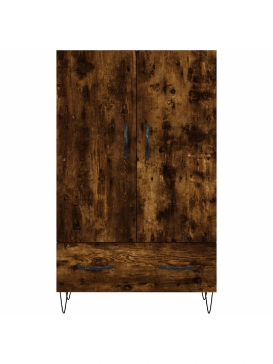 Komoda, dūminio ąžuolo spalvos, 69,5x31x115cm, apdirbta mediena