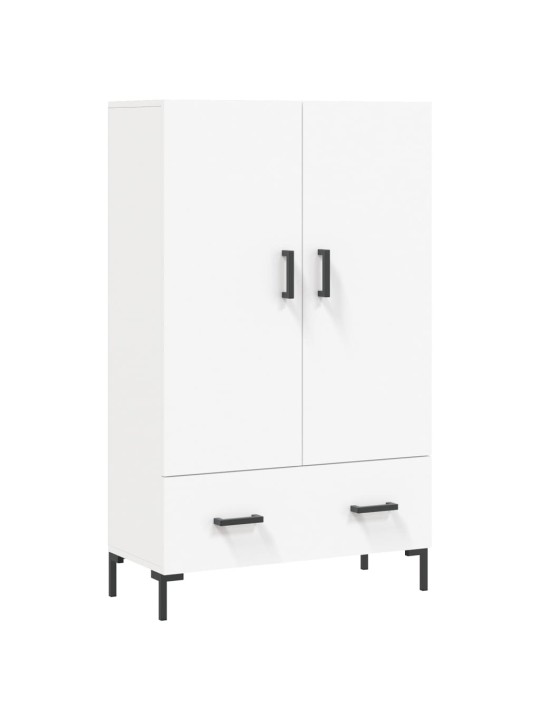 Komoda, baltos spalvos, 69,5x31x115cm, apdirbta mediena