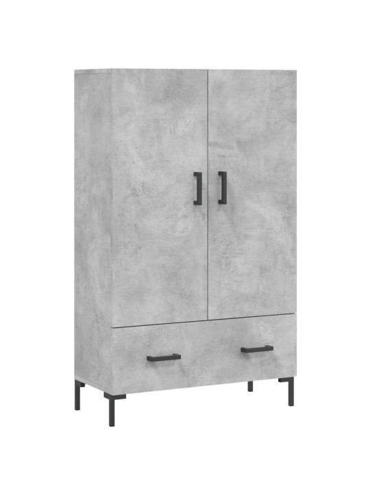 Komoda, betono pilkos spalvos, 69,5x31x115cm, apdirbta mediena