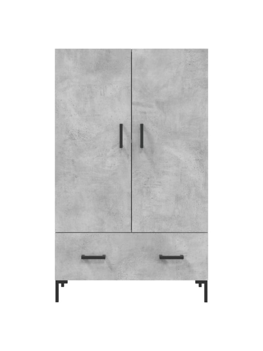 Komoda, betono pilkos spalvos, 69,5x31x115cm, apdirbta mediena