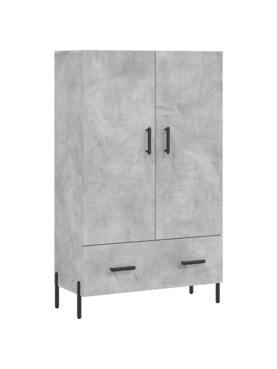 Komoda, betono pilkos spalvos, 69,5x31x115cm, apdirbta mediena