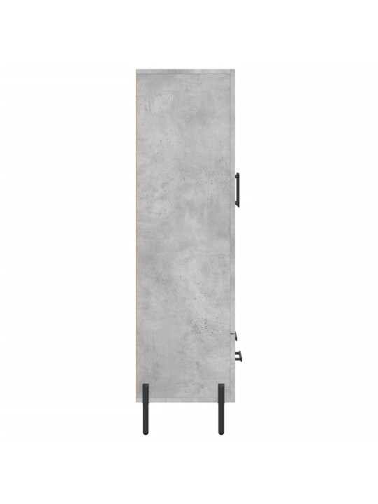 Komoda, betono pilkos spalvos, 69,5x31x115cm, apdirbta mediena