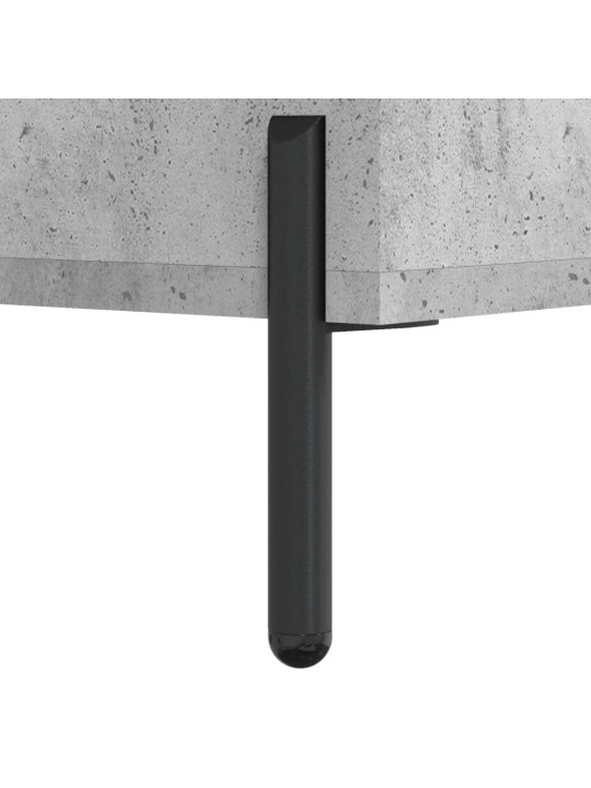 Komoda, betono pilkos spalvos, 69,5x31x115cm, apdirbta mediena
