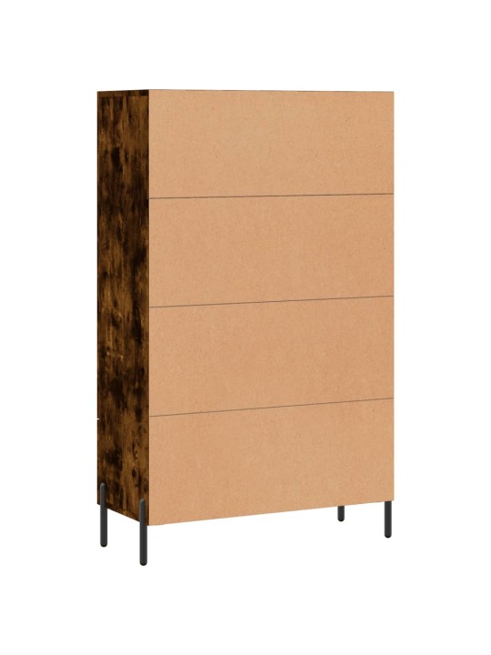 Komoda, dūminio ąžuolo spalvos, 69,5x31x115cm, apdirbta mediena