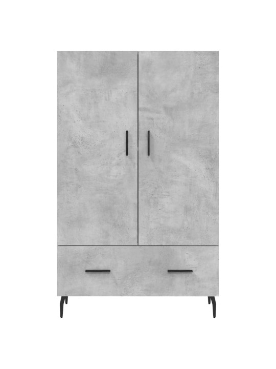 Komoda, betono pilkos spalvos, 69,5x31x115cm, apdirbta mediena