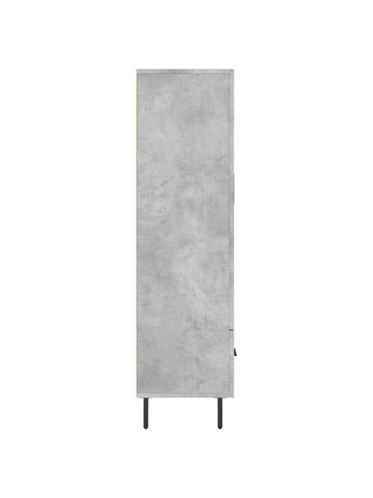 Komoda, betono pilkos spalvos, 69,5x31x115cm, apdirbta mediena