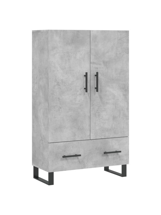 Komoda, betono pilkos spalvos, 69,5x31x115cm, apdirbta mediena