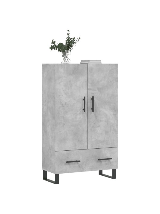 Komoda, betono pilkos spalvos, 69,5x31x115cm, apdirbta mediena