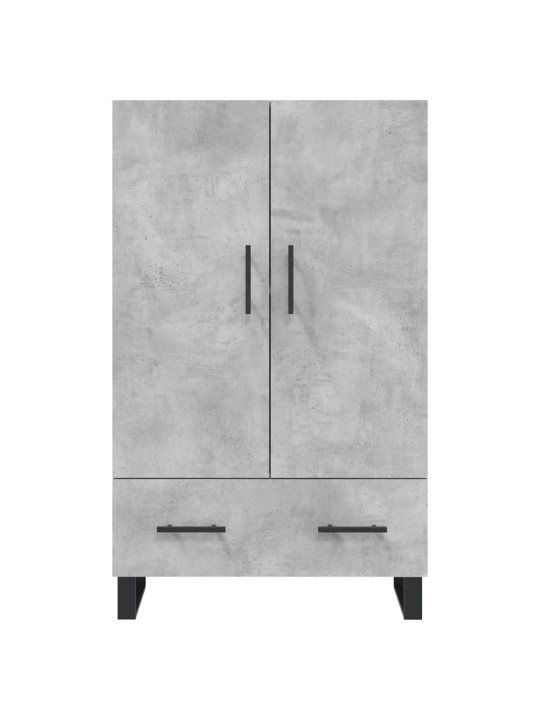 Komoda, betono pilkos spalvos, 69,5x31x115cm, apdirbta mediena