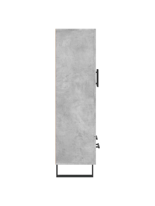Komoda, betono pilkos spalvos, 69,5x31x115cm, apdirbta mediena