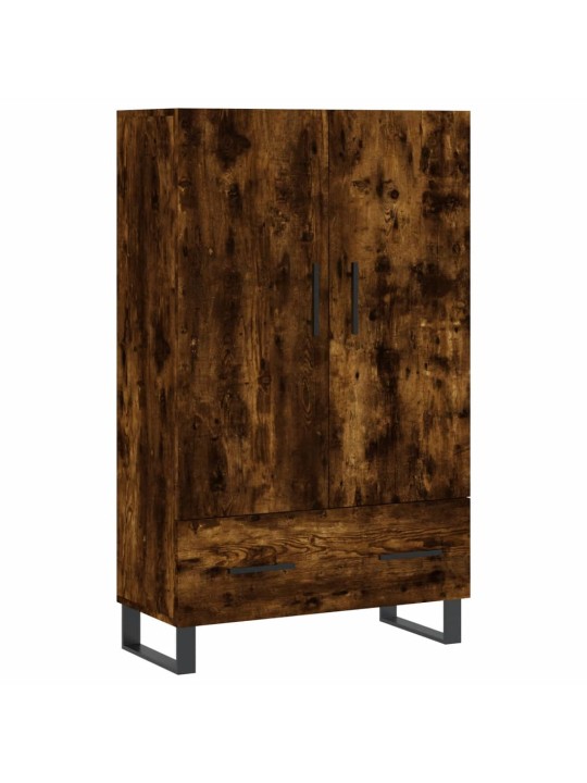 Komoda, dūminio ąžuolo spalvos, 69,5x31x115cm, apdirbta mediena
