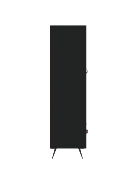 Komoda, juodos spalvos, 69,5x31x115cm, apdirbta mediena