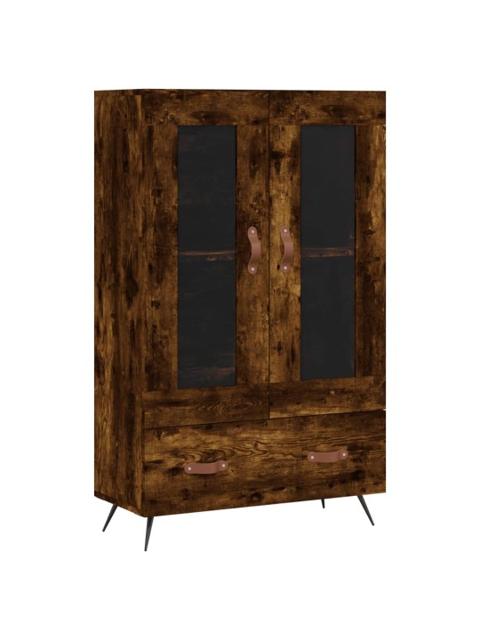 Komoda, dūminio ąžuolo spalvos, 69,5x31x115cm, apdirbta mediena