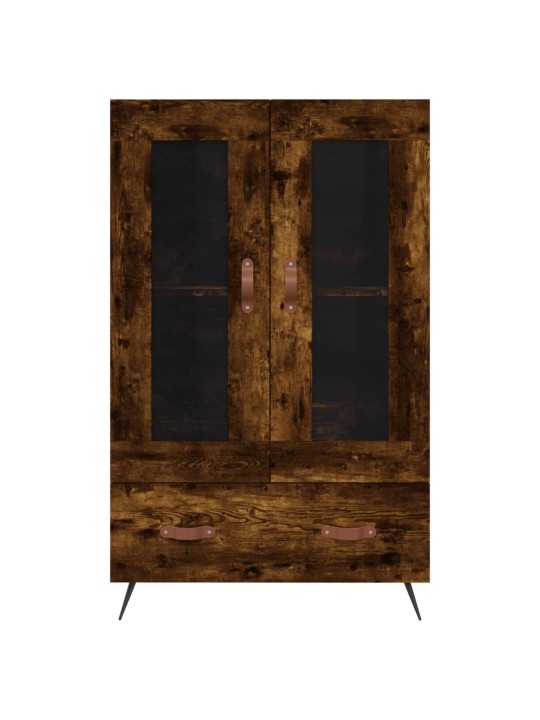 Komoda, dūminio ąžuolo spalvos, 69,5x31x115cm, apdirbta mediena