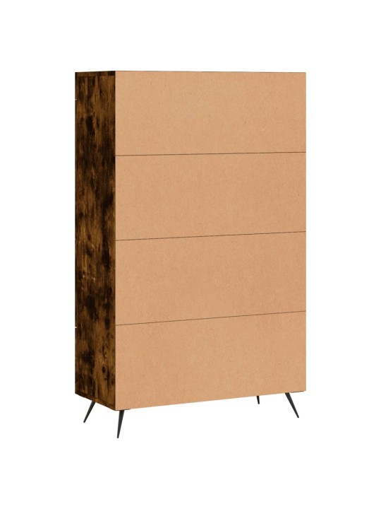 Komoda, dūminio ąžuolo spalvos, 69,5x31x115cm, apdirbta mediena