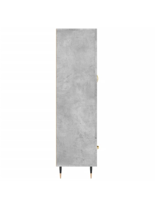 Komoda, betono pilkos spalvos, 69,5x31x115cm, apdirbta mediena