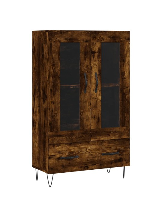 Komoda, dūminio ąžuolo spalvos, 69,5x31x115cm, apdirbta mediena