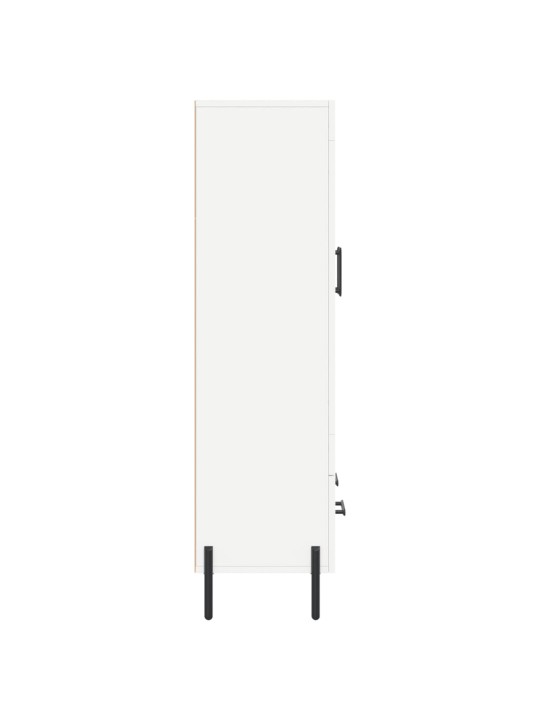 Komoda, baltos spalvos, 69,5x31x115cm, apdirbta mediena