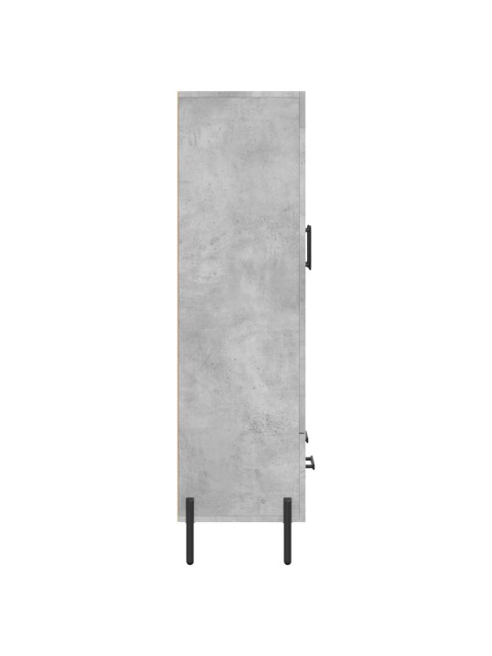 Komoda, betono pilkos spalvos, 69,5x31x115cm, apdirbta mediena