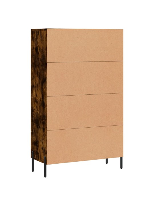 Komoda, dūminio ąžuolo spalvos, 69,5x31x115cm, apdirbta mediena