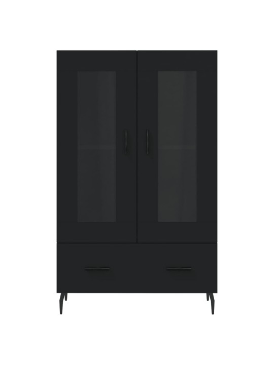 Komoda, juodos spalvos, 69,5x31x115cm, apdirbta mediena