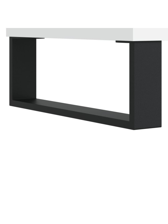 Komoda, baltos spalvos, 69,5x31x115cm, apdirbta mediena