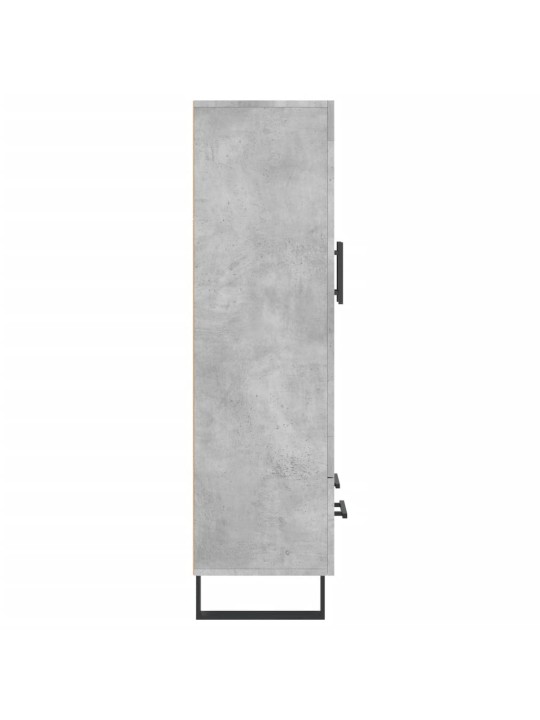 Komoda, betono pilkos spalvos, 69,5x31x115cm, apdirbta mediena