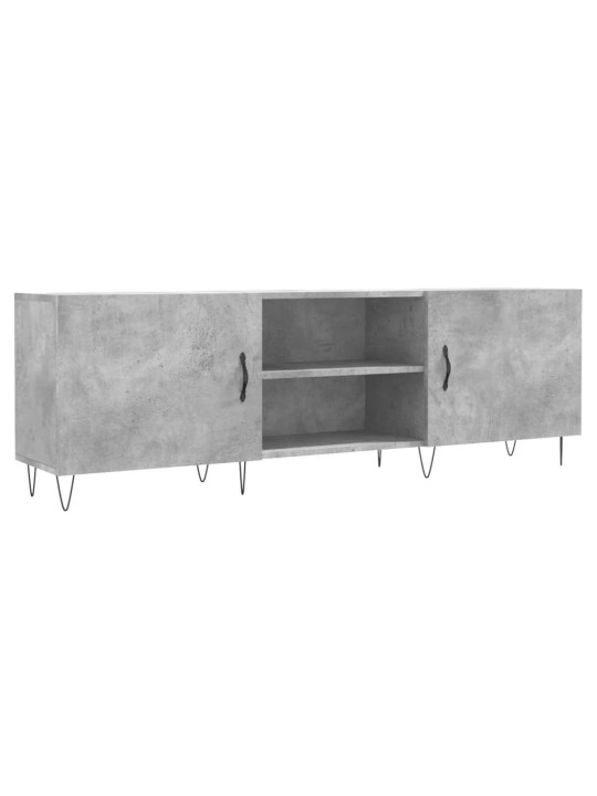 Televizoriaus spintelė, betono pilka, 150x30x50cm, mediena