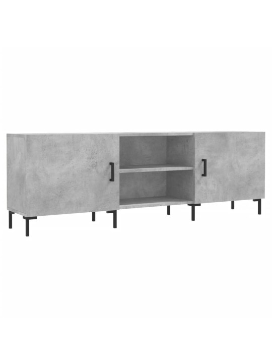 Televizoriaus spintelė, betono pilka, 150x30x50cm, mediena
